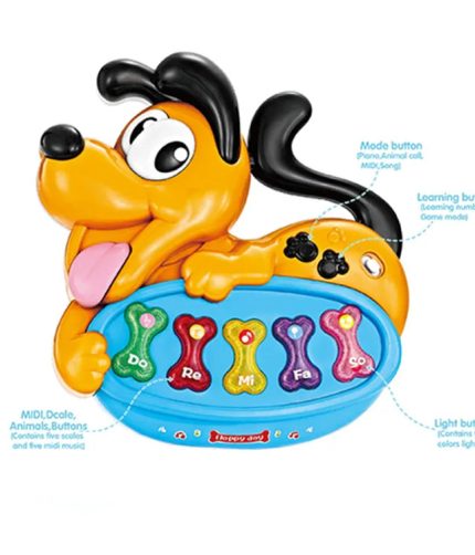 Wholesale Electric Cute Dog Kids Piano Keyboard Ohter Toy Musical Instrument for Sale from China