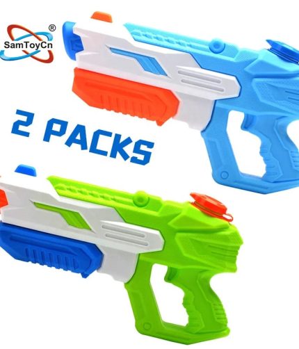 Samtoycn 2PCS Air Pressure Summer Fight Shooting Game Spray Squirt Toy Weapon Pistolas de Agua Water Gun for Kids