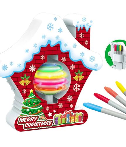 Samtoycn Easter Egg Ball DIY Drawing Coloring Apparatus Christmas Magic Tree Ornament Eggs Painting Toy for Home Decoration